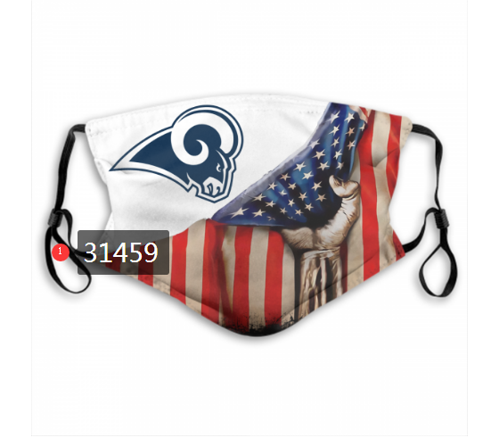 NFL 2020 Indianapolis Colts 127 Dust mask with filter